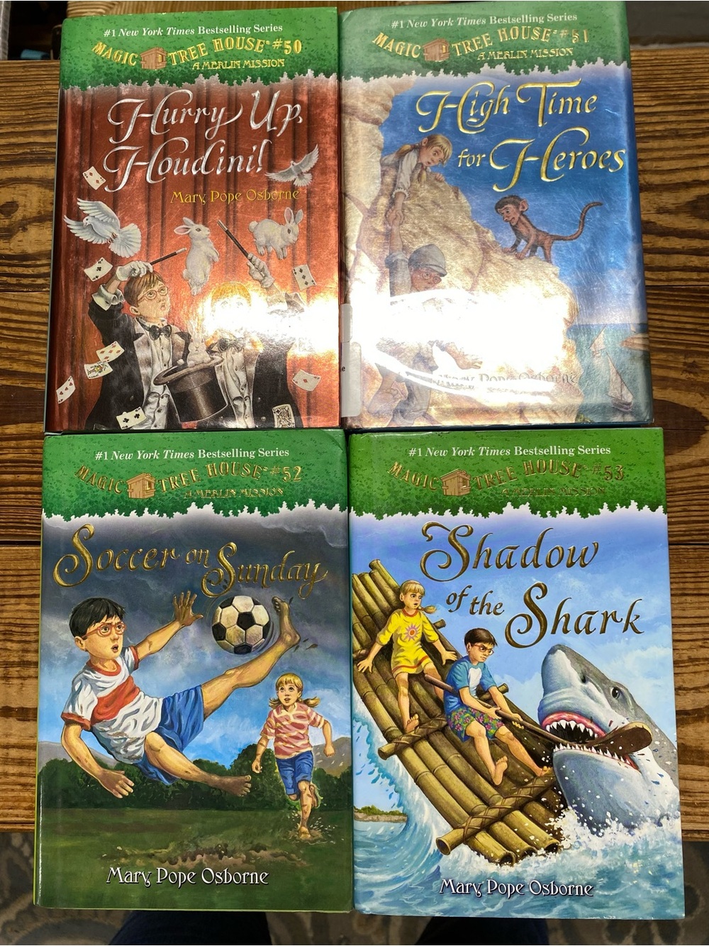 Magic Tree House Kids Book # 50-53 hard back